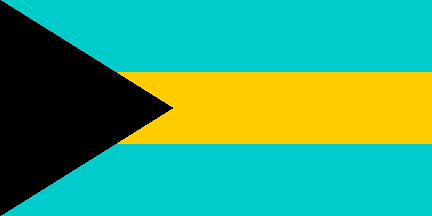 Национальный флаг, Содружество Багамских островов