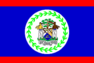 Национальный флаг, Белиз
