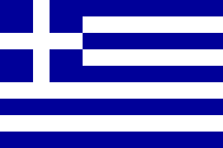 Национальный флаг, Греция
