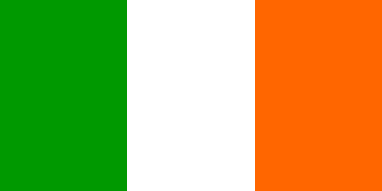 Национальный флаг, Ирландия