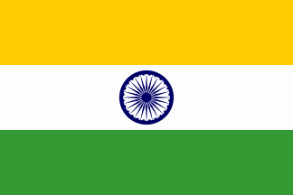 Национальный флаг, Индия