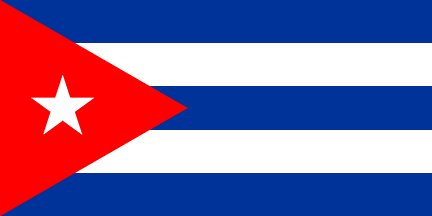 Национальный флаг, Куба