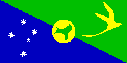Национальный флаг, Рождественские острова