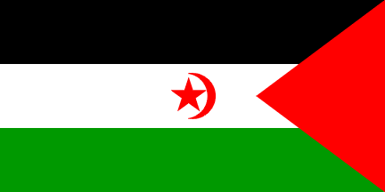 Национальный флаг, Западная Сахара