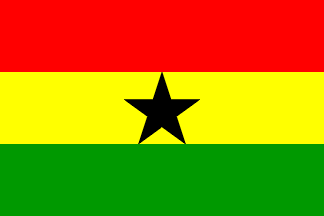 Национальный флаг, Гана