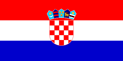 Национальный флаг, Хорватия