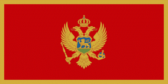 Национальный флаг, Черногория