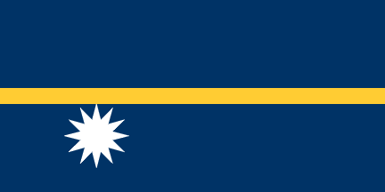 Национальный флаг, Науру