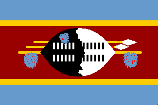 Национальный флаг, Свазиленд